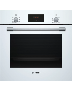 Bosch Oven HBF113BV1S 66 L, Multifunctional, Manual, Mechanical, Height 60 cm, Width 60 cm, White
