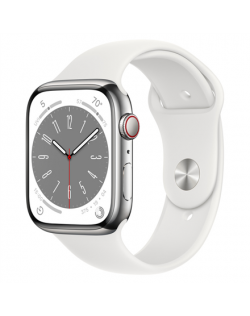 Apple Watch Series 8 MP6K3UL/A 41mm, Smart watches, GPS (satellite), Retina LTPO OLED, Touchscreen, Heart rate monitor, Waterpro