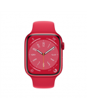 Apple Watch Series 8 MNKA3UL/A 45mm, Smart watches, GPS (satellite), Retina LTPO OLED, Touchscreen, Heart rate monitor, Waterproof, Bluetooth, Wi-Fi, eSIM, Red, Red