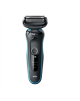 Braun Shaver 51-M4500cs Operating time (max) 50 min, Wet & Dry, Black/Blue