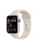 Apple Watch SE GPS + Cellular MNPT3UL/A 44mm, Retina LTPO OLED, Touchscreen, Heart rate monitor, Waterproof, Bluetooth, Wi-Fi, Starlight, Starlight