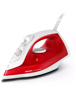 Philips GC1742/40 EasySpeed Steam Iron, 2000 W, Continuous steam 25 g/min, Red