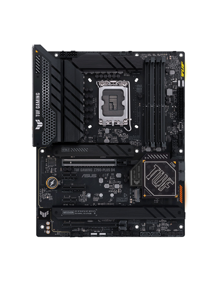 Asus TUF GAMING Z790-PLUS D4 Processor family Intel, Processor socket LGA1700, DDR4 DIMM, Memory slots 4, Supported hard disk dr