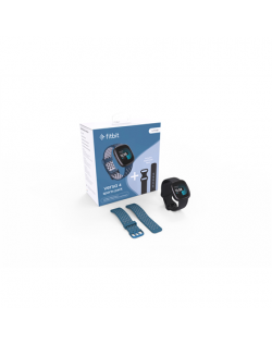Fitbit Smart watch (EU Bundle) Versa 4 NFC, GPS (satellite), AMOLED, Touchscreen, Heart rate monitor, Activity monitoring 24/7, 