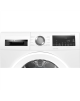 Bosch Dryer Machine WQG242AMSN Series 6 Energy efficiency class A++, Front loading, 9 kg, Sensitive dry, LED, Depth 61.3 cm, Ste