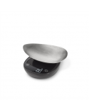 Caso Precision Weighing Scale FinoCompact Graduation 1 g, Maximum weight (capacity) 0.5 kg, Display type LED, Black/Stainless Steel