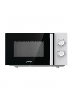 Gorenje Microwave Oven MO20E1WH Free standing, 20 L, 800 W, Grill, White