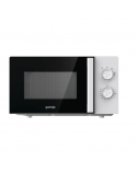 Gorenje Microwave Oven MO20E1WH Free standing, 20 L, 800 W, Grill, White