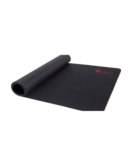 Genesis Carbon 500 Maxi Logo Mouse pad, 450 x 900 x 2.5 mm, Black