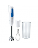 Braun Hand Blender MQ 3005 Immersion Hand Blender, 700 W, Number of speeds 2, White/Blue