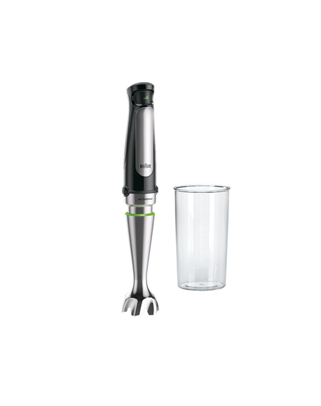 Braun Hand Blender MQ7000X MultiQuick Immersion Hand Blender, 1000 W, Number of speeds 2, Black/Stainless Steel