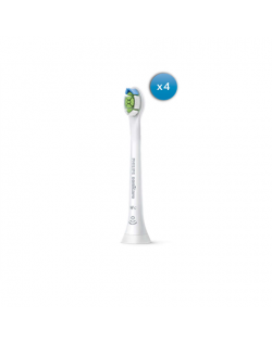 Philips Compact Sonic Toothbrush Heads HX6074/27 Sonicare W2c Optimal For adults and children, Number of brush heads included 4,