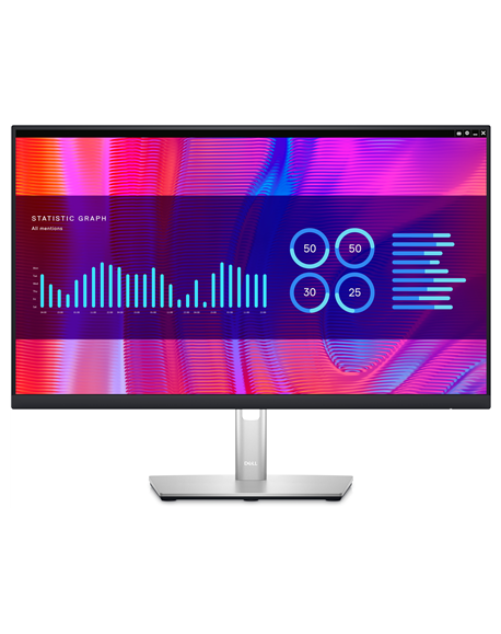 Dell USB-C Hub Monitor P2423DE 23.8 ", IPS, QHD, 2560 x 1440, 16:9, 5 ms, 300 cd/m², Black, 60 Hz, HDMI ports quantity 1