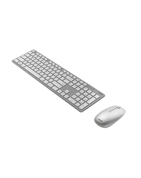 Asus W5000 Keyboard and Mouse Set, Wireless, Mouse included, EN, White