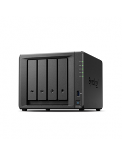 Synology 4-Bay DS923+ Up to 4 HDD/SSD Hot-Swap, Ryzen R1600, Processor frequency 2.6 GHz, 4 GB, 2x1GbE, 2xUSB3.2, 1xeSATA