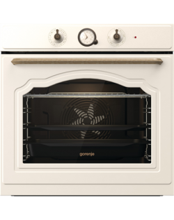 Gorenje Oven BOS67371CLI 77 L, Built in, EcoClean, Mechanical, Steam function, Height 59.5 cm, Width 59.5 cm, Beige