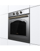 Gorenje Oven BOS67371CLB 77 L, Built in, EcoClean, Mechanical, Steam function, Height 59.5 cm, Width 59.5 cm, Black