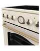 Gorenje Cooker GECS5B70CLI Hob type Vitroceramic, Oven type Electric, Beige, Width 50 cm, 70 L, Depth 59.4 cm