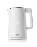 ETA Kettle ETA559590010 Emma Electric, 2200 W, 1.5 L, Stainless steel, 360° rotational base, White